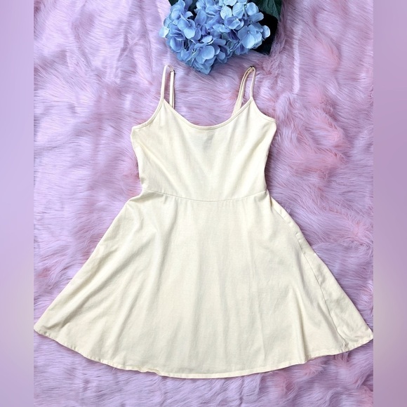 Pastel Yellow Sundress Sz S by Forever 21 - Picture 6 of 6